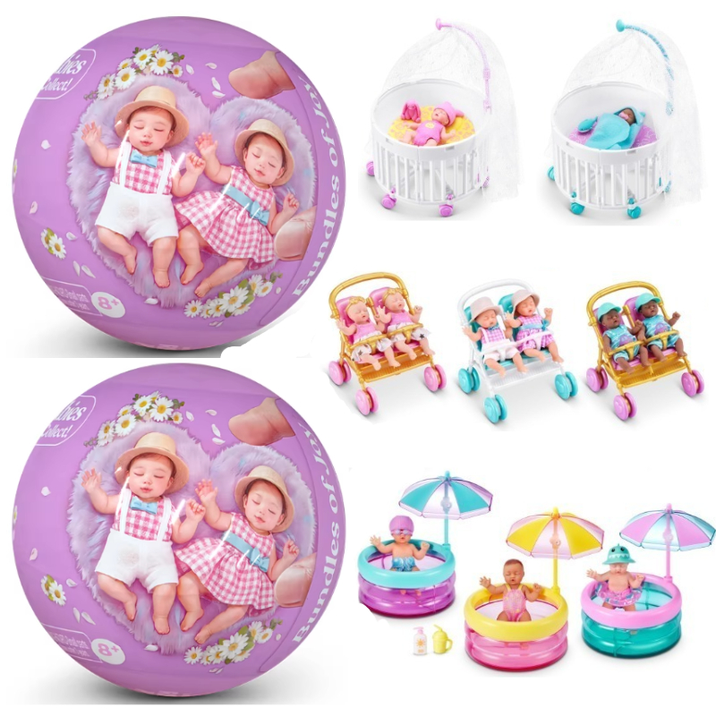 Baby Products Toys - Mini Caixa Surpresa de Bolas para