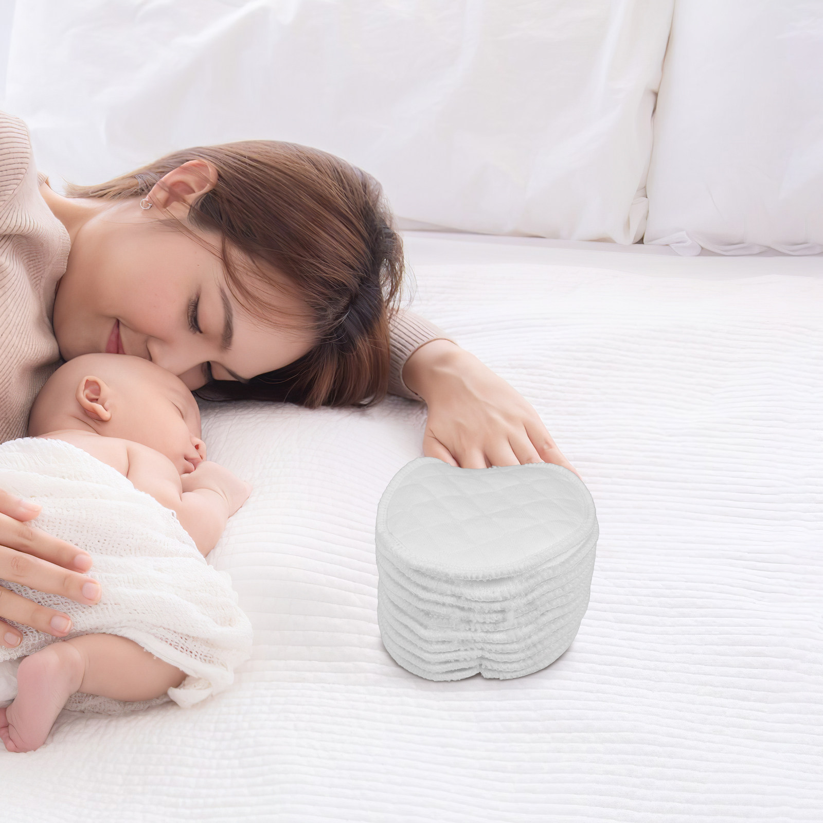 10 unidades de protetores para - Nursing Pillow Breastfeeding avaliação e preço