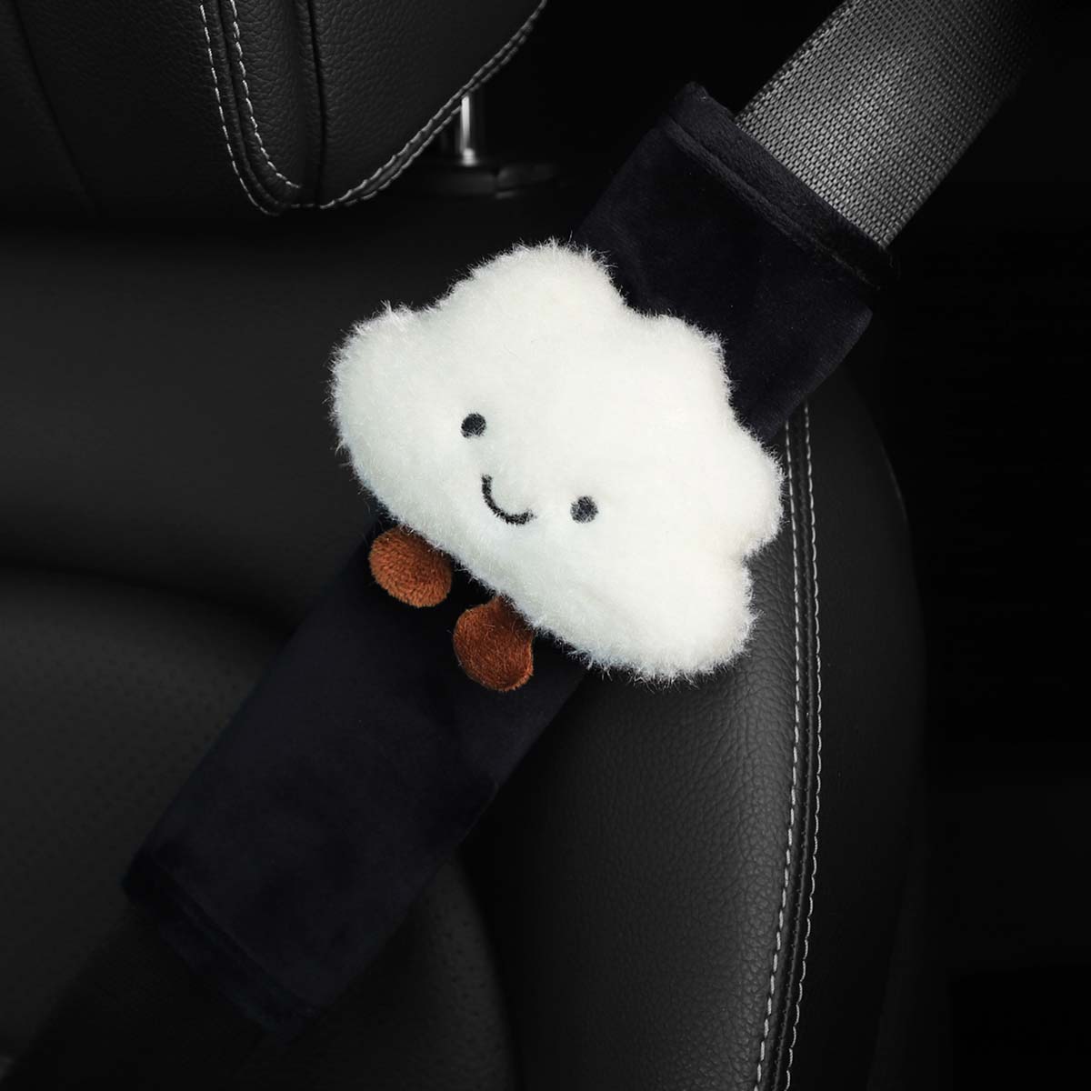 Capa de ombro de carro de pelú - Infant Car Seat Cover avaliação e preço